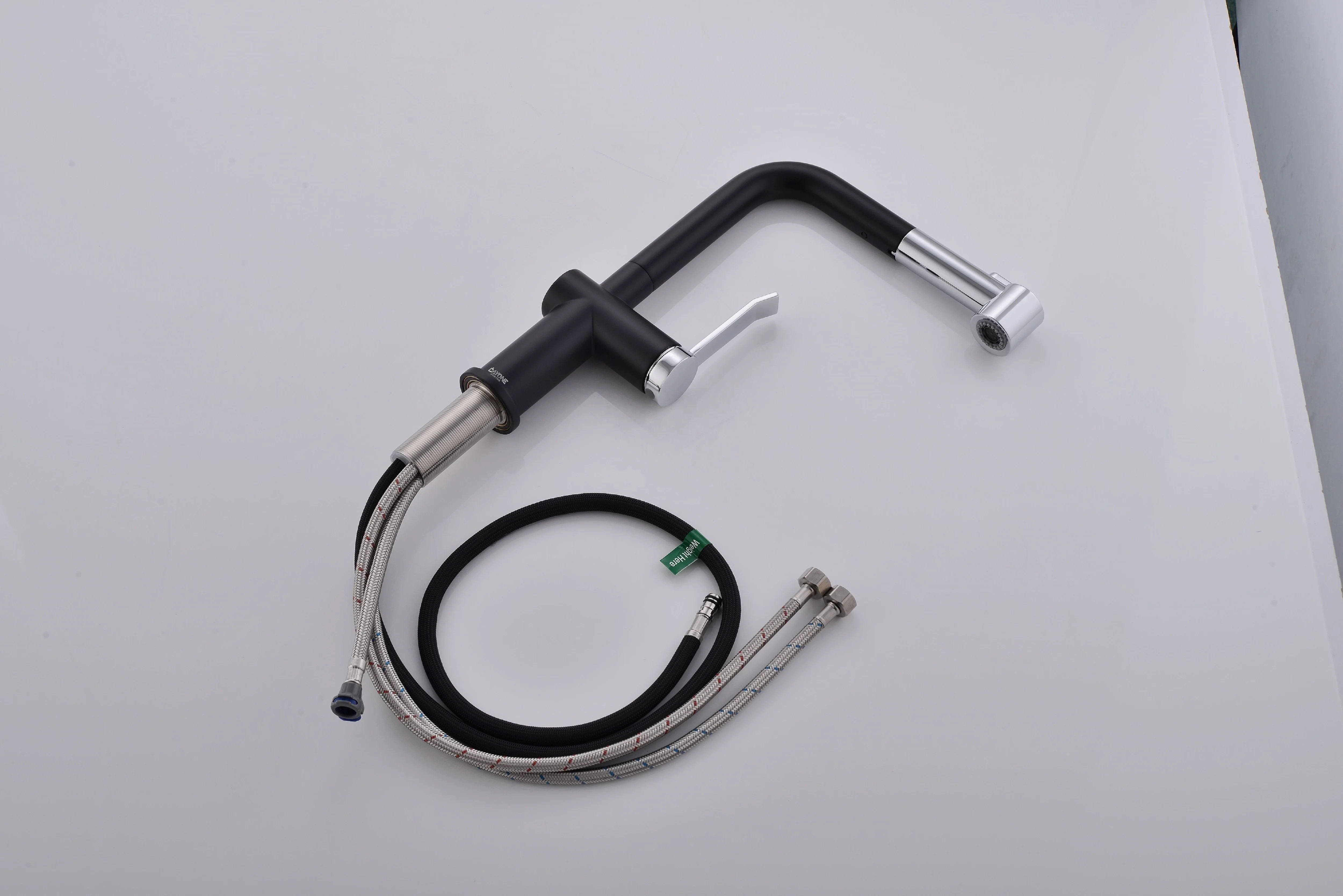 European Style Pull Out Kitchen Touch Faucet Black Kitchen Faucet Chrome Mixer Kitchen Faucet