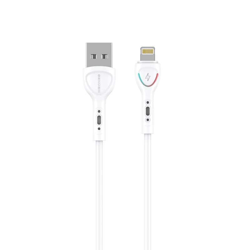  6A Usb плетеный провод для быстрой зарядки линии передачи данных Type-C зарядный порт USB кабель с градиентом блестящими светодиодами