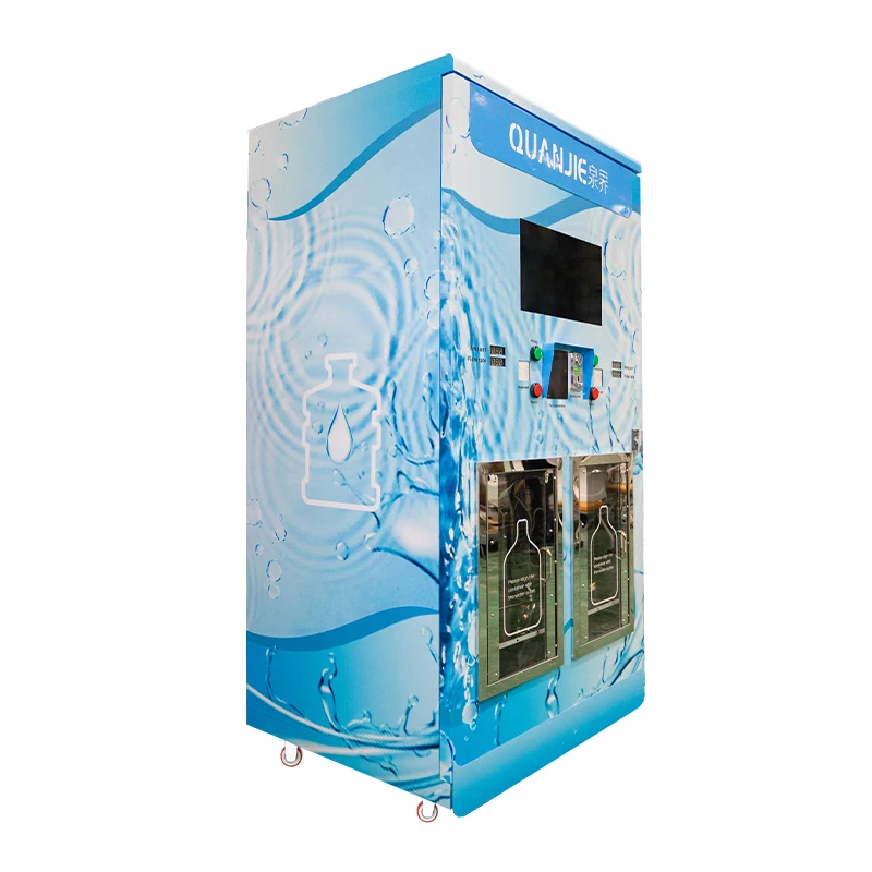 Factory china self-service water vending station water machine  RO reverse osmosis coin operated chilled  water vending machines