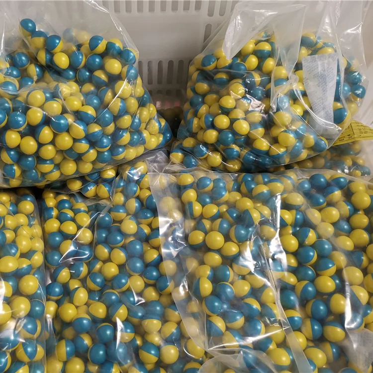 2000 pcs China 0.68 tournament paintballs for wholesale equivalent to gi 5-star paintball