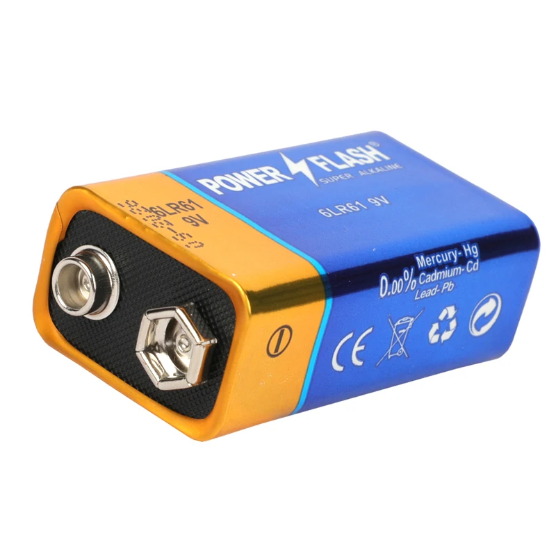 Щелочная батарея для мультиметра Power Flash Premium 6Lr61 9 в