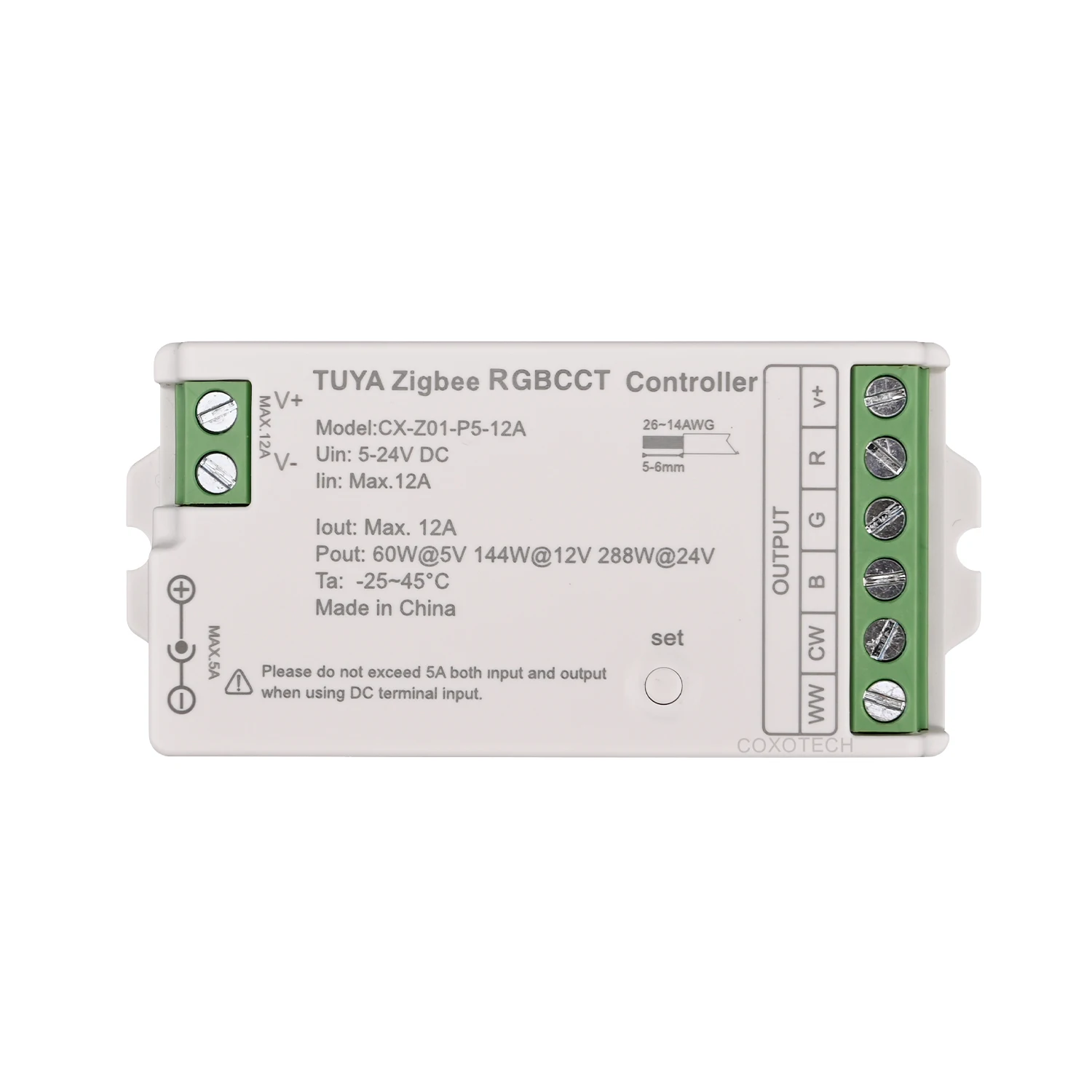 UL Tuya Zigbee LED Dimmer CCT RGB RGBW RGBCCT Controller