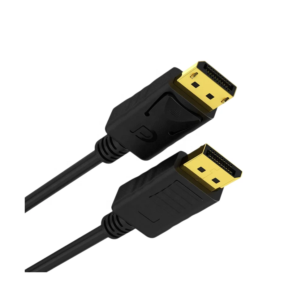 4K 60Hz DP 1.2 Displayport Cable DP Male to Male Displayport Cable Gold Plated 2K 144Hz for computer