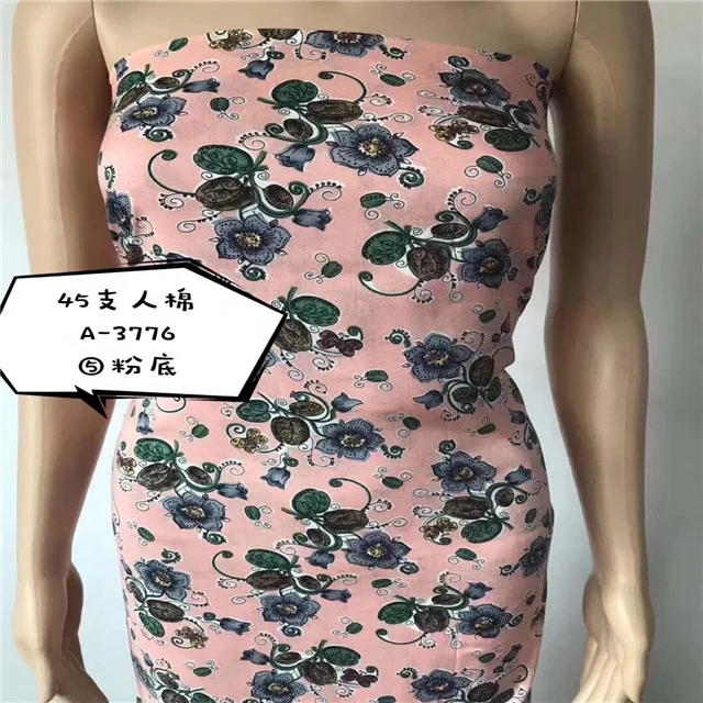 Black and red flower textiles rayon viscose fabric manufacturer rayon fabric stocklot