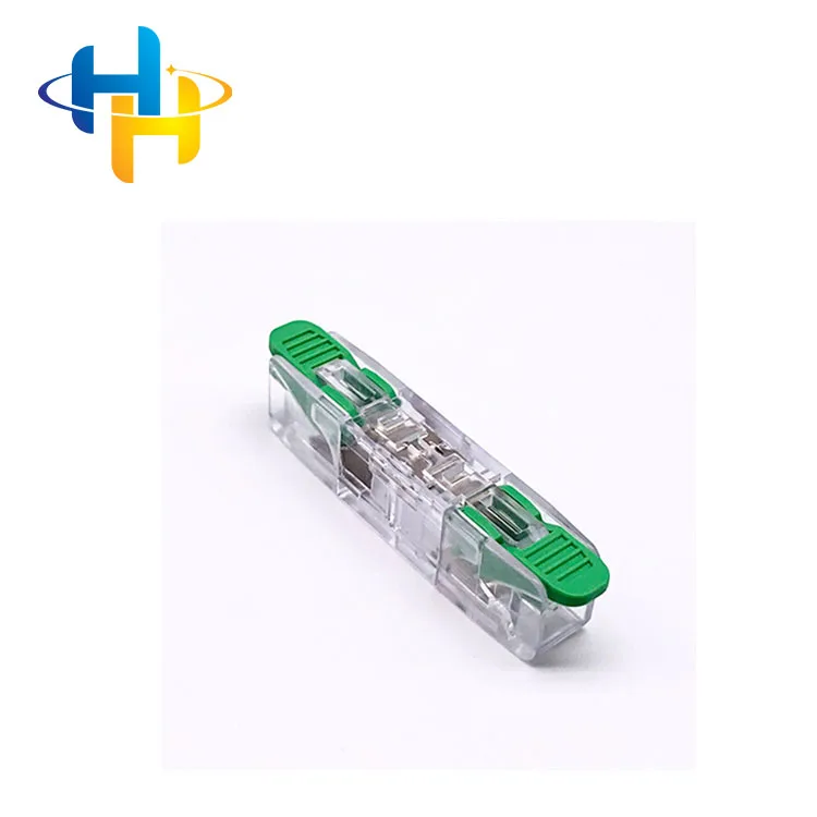 Easy installation one in one out quick cable terminal no screw 32A 4.0 square fast wire connector