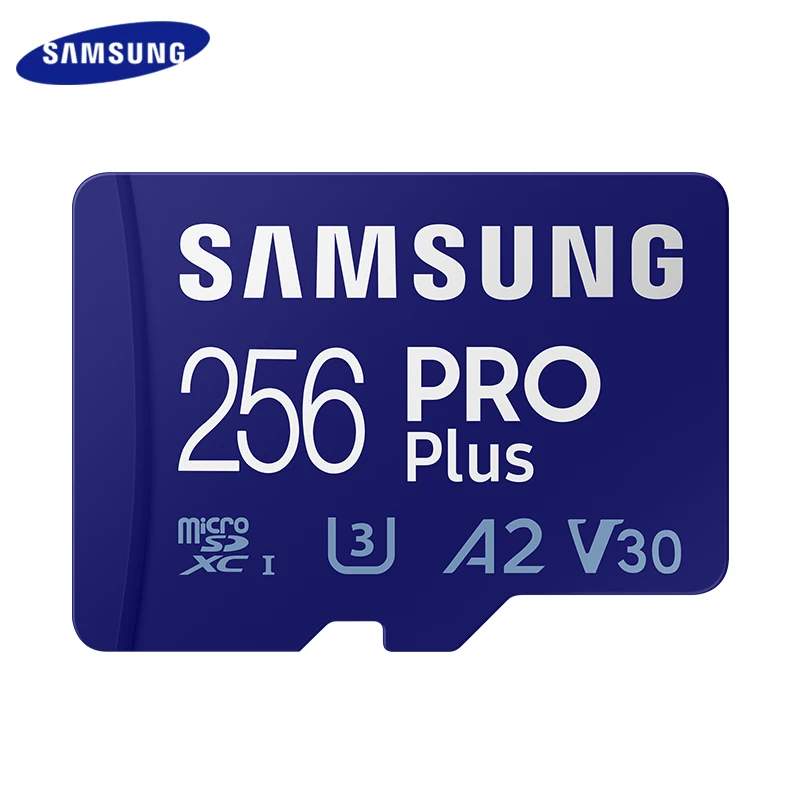 Original SAMSUNG PRO Plus memory card 128GB  256GB 512GB micro tf flash sd card up to 160m/s U3 4K Memory SD Cards For Phone