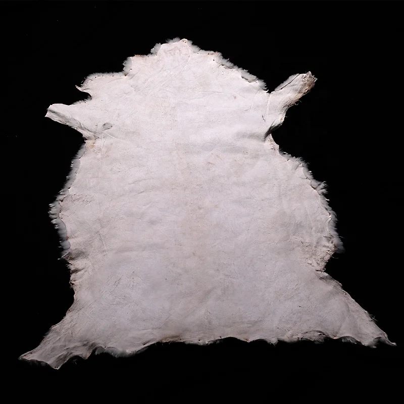 China factory wholesale Australian real sheepskin sheared straight wool shearling sheepskin for garment