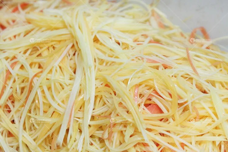 FC-501 Automatic Electric Carrot/Papaya/Taro Potato Melon Slicing Shredding Cutting Machine.