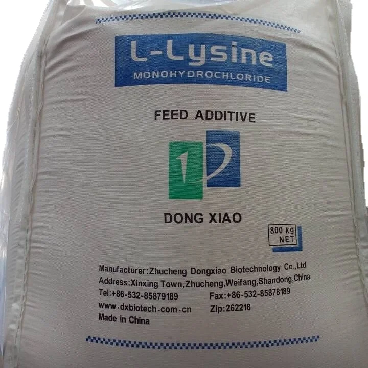 
Высококачественный производитель лизина 98.5% HCL 