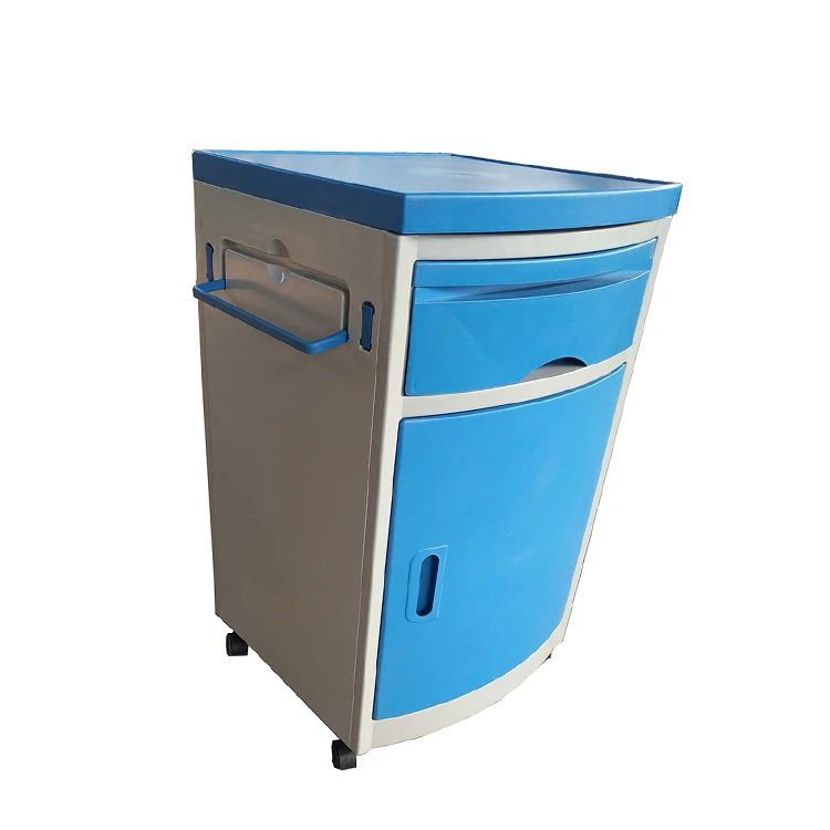  Hospital Furniture Detachable ABS Bedside Cabinet bedside locker with