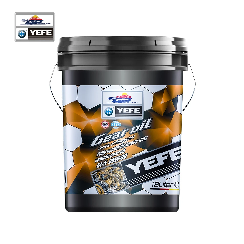 YEFE Double Oil Film Protect Fully Synthetic Heavy-Duty Vehicle Gear Oil GL-5 85W-140 GL-5 85W-90