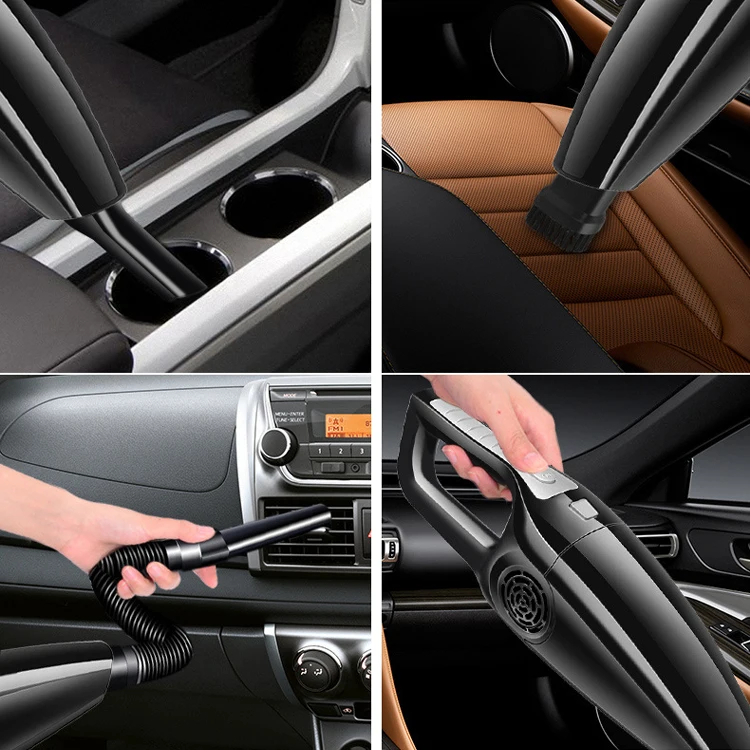 Hot Sale 4500PA Dust Cleaning 120W Power Wet and Dry Use Portable Mini Handheld Vehicle Corded Car Vacuum Cleaner