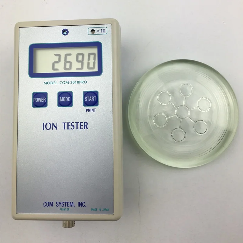 Customized logo Amezcua alpha spin bio glass disc with 2500ions -3000ions .