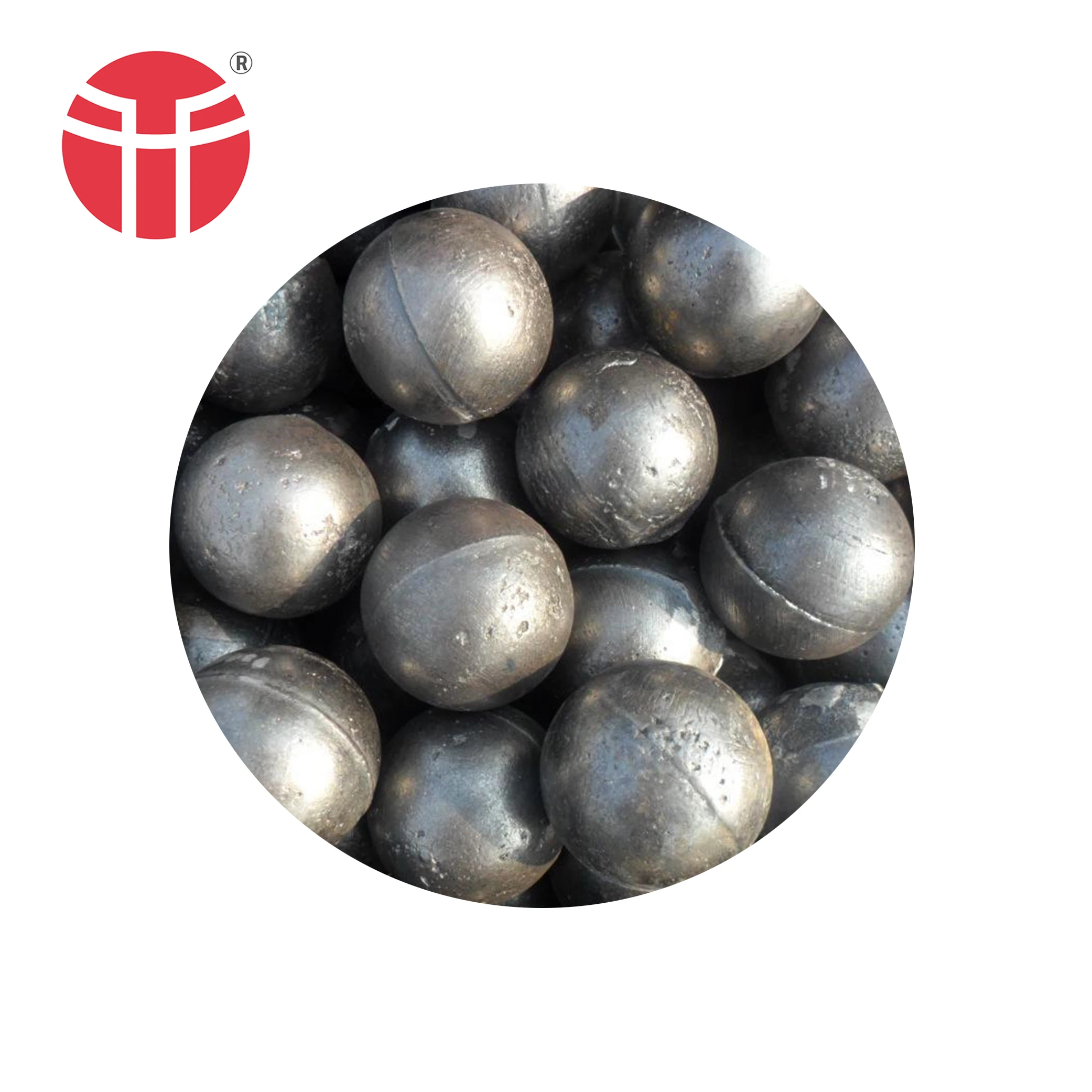 high hardness quality factory sale chrome cast casting grinding steel iron ball for ore cement plant ball mill 17 70 mm 1.5 inch