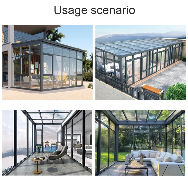 European style OEM winter garden free standing sunroom sunrooms 4 season sunnyjoy sunroom