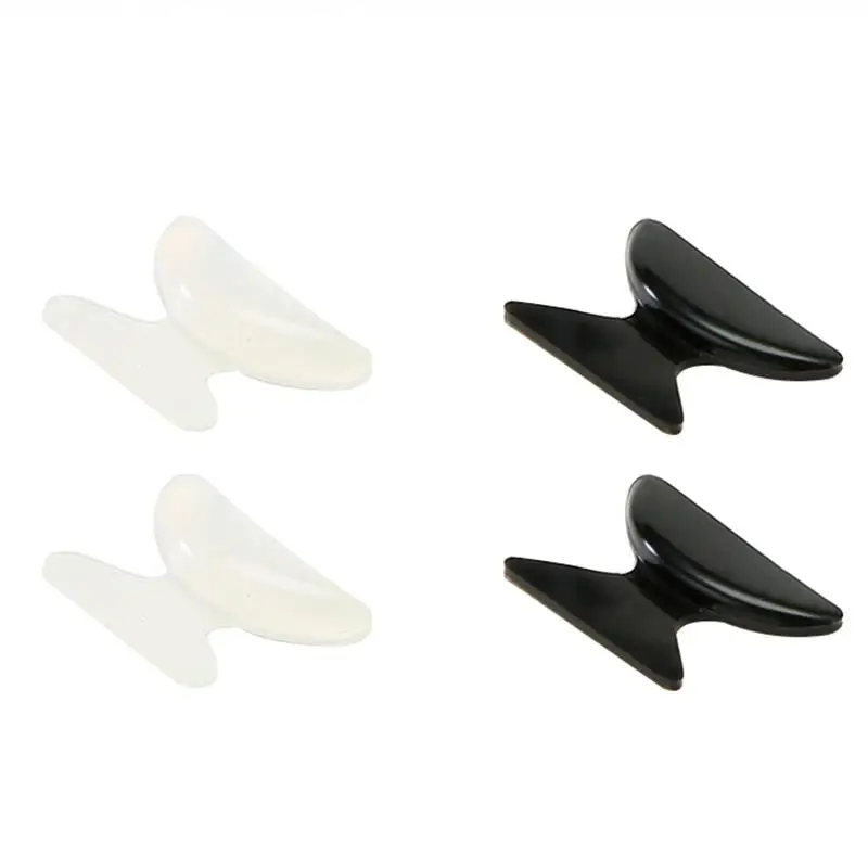 Optical Accessories Adhesive Silicone Anti slip Stick on Eyewear Glasses Nose Pads