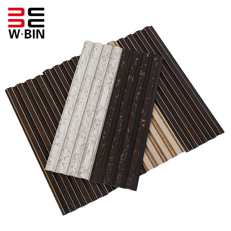 Eco-Friendly  Easy Install Interior Decoration Wall Panel  Customizable Color Pattern  Made from Polystyrene PS