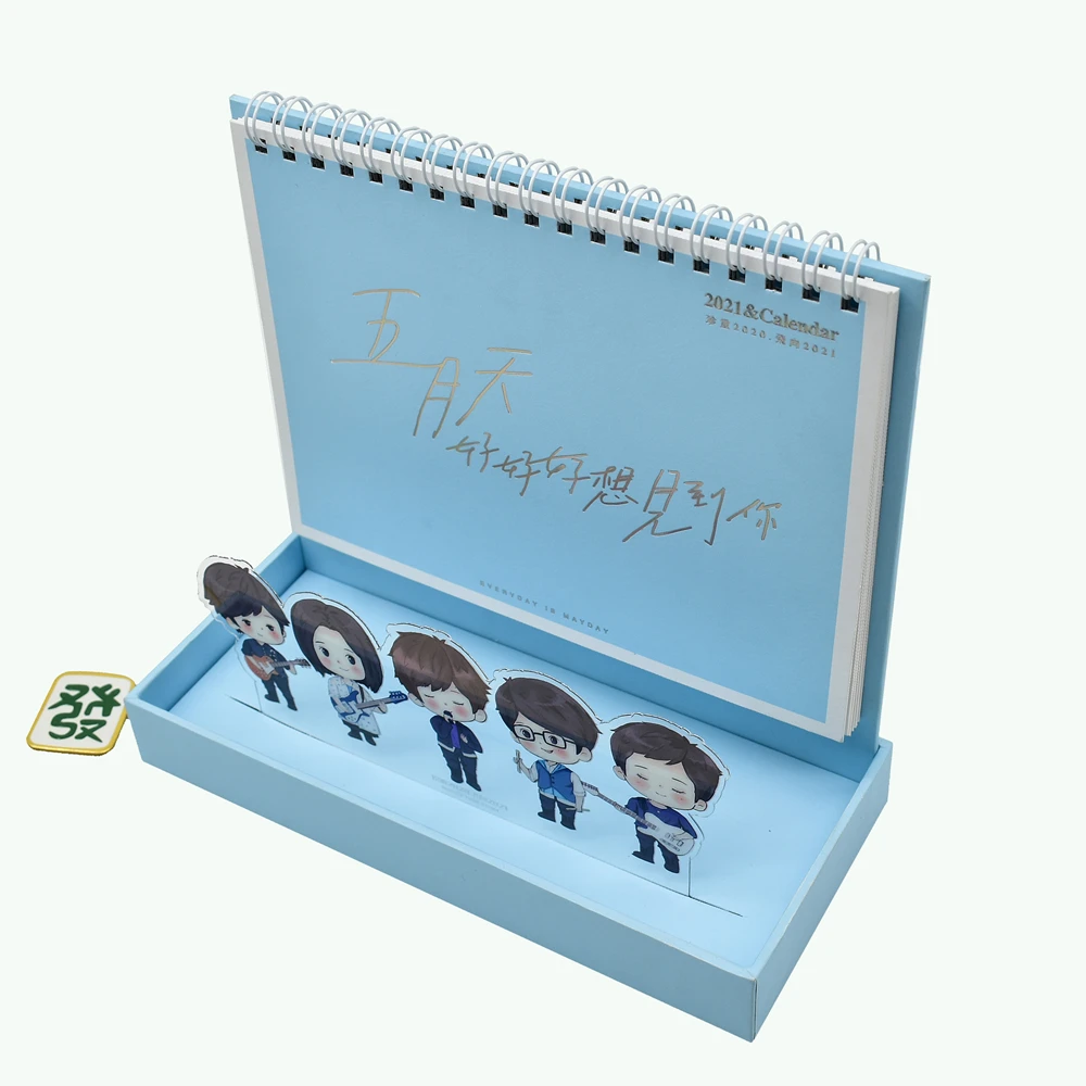  Printed wall calendar 3 planner printing high