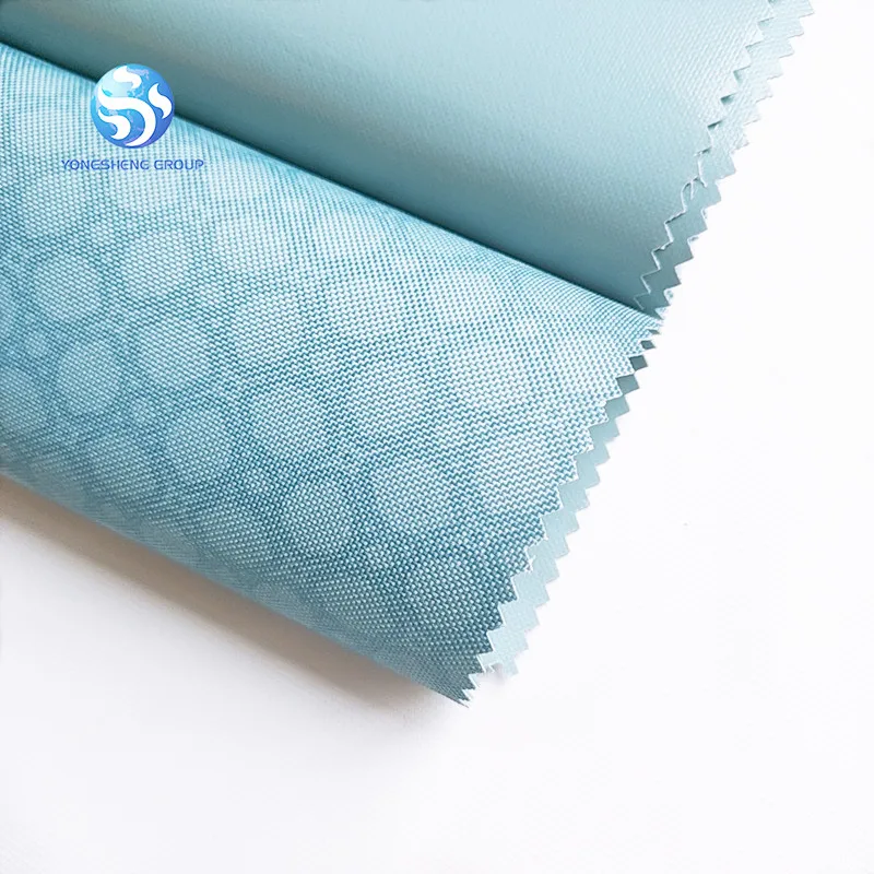 Grs Сертифицированный 100% полиэстер Печатный 600d переработанный pvb покрытый наружной Оксфордской ткани