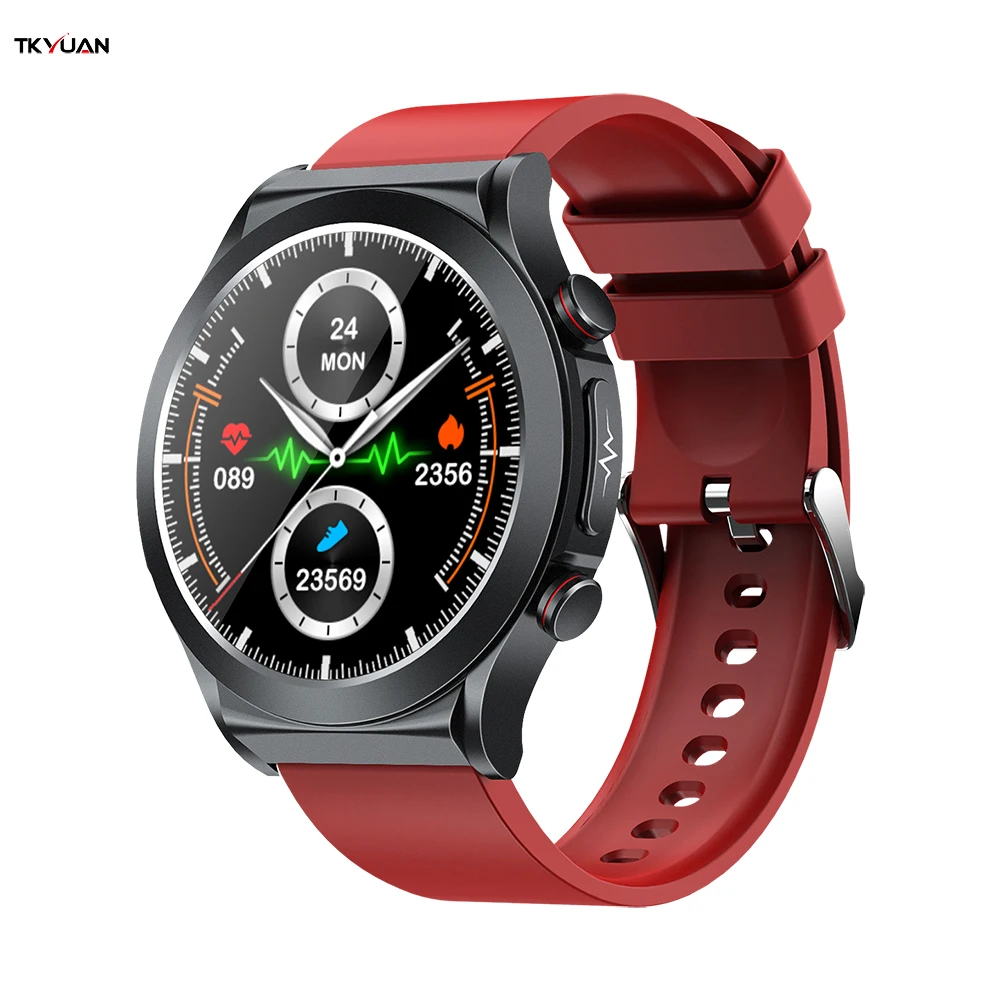 TK21P 1.39 inch Big screen OEM/ODM SmartWatch Men Answer Call IP67 Heart Rate Monitor Smart Watches for Android iOS
