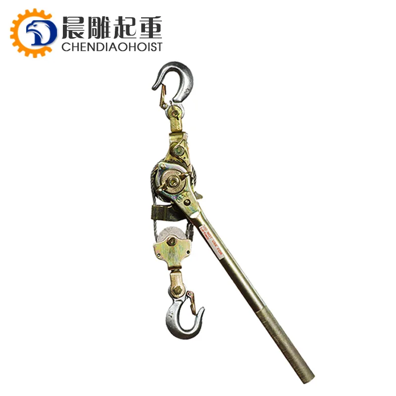 1 Ton 2 Ton 3 Ton Hand Winch Hand Operated Ratchet Cable Puller Manual Wire Rope Puller