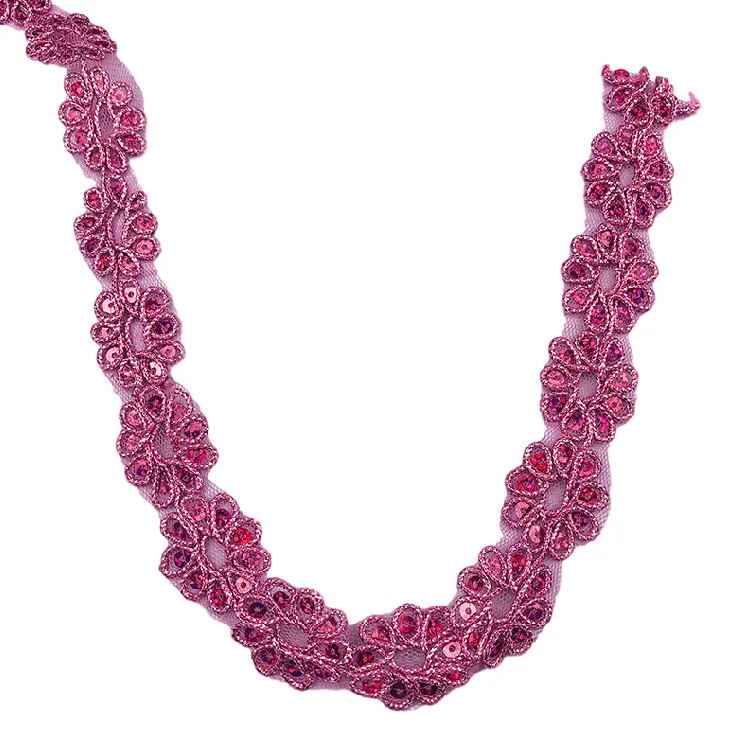 Embroidery IDY hand-made rope embroidery ancient dress Hanfu Wedding Dress Accessories Clothing accessories lace