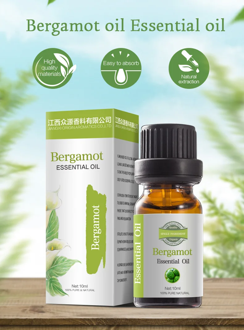 bergamot essential oil for daily chemical and air freshener at nice price