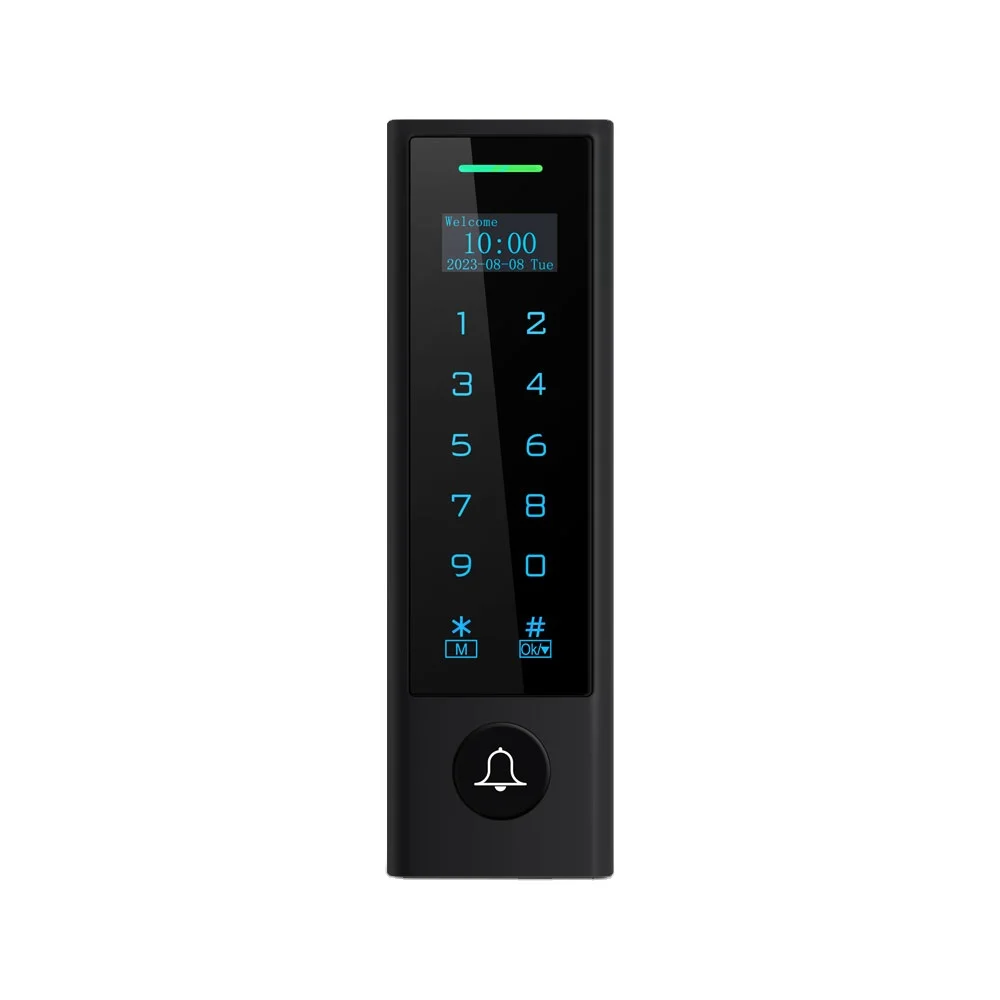 125KHz or 125KHz+ 13. 56MHz Card IP66 Waterproof OLED Display Touch Keypad Tuya Smart WiFi Access Control PST-CHD3