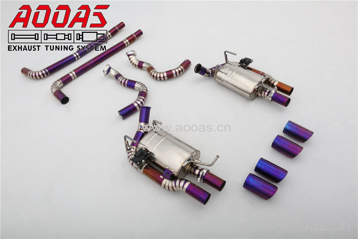  Factory Auto Parts Price Titanium Valvtronic Exhaust For Mustang 5.0L GT 2015