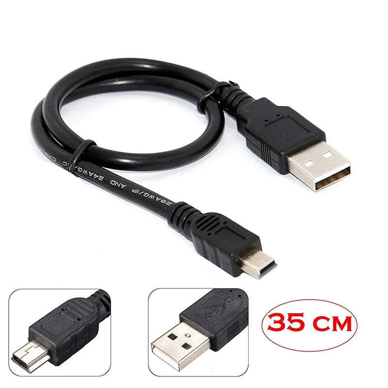 Лидер продаж на Amazon usb 2 0 кабель для зарядки и передачи данных шнур от USB A до Mini B мини usb-кабель GoPro Hero 3 MP3