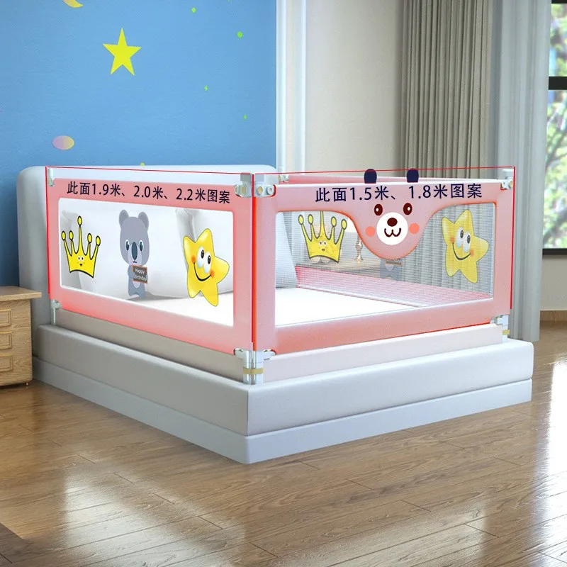 Wholesale Foldable baby bumper baby safety side Sleeping Safety Fence railing protector bumper adjustable baby bed fence