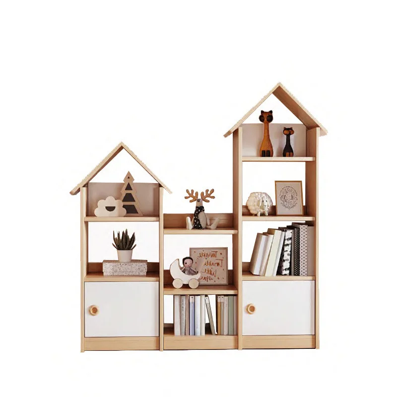 High quality board solid wood core small house baby cabinet