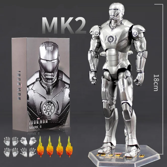 Оригинальные игрушки ZD 1/10 экшн-фигурка Ironman MK1 машина война MK2 MK3 MK4 MK5 MK6 MK7 MK42 MK43 Виниловая фигурка модель кукла