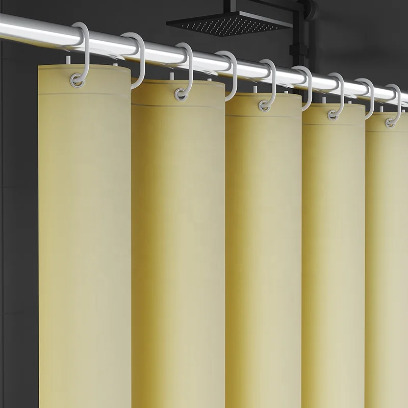 Wholesale Custom 100% PEVA Anti-Mold Non-Toxic Home Hotel Shower Room Shower Curtain Lining