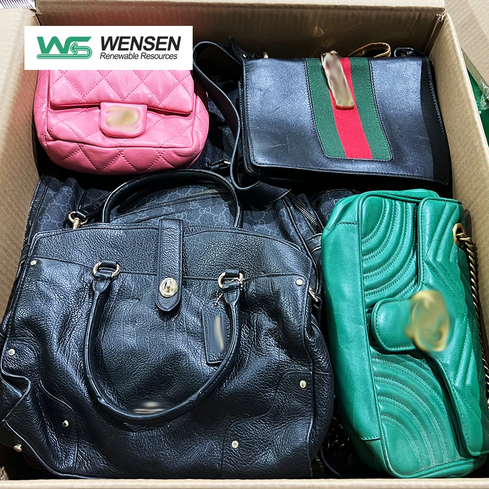 Used Original Thrift Bags Leather Luxury Italy Brands Second Hand Bag In Box