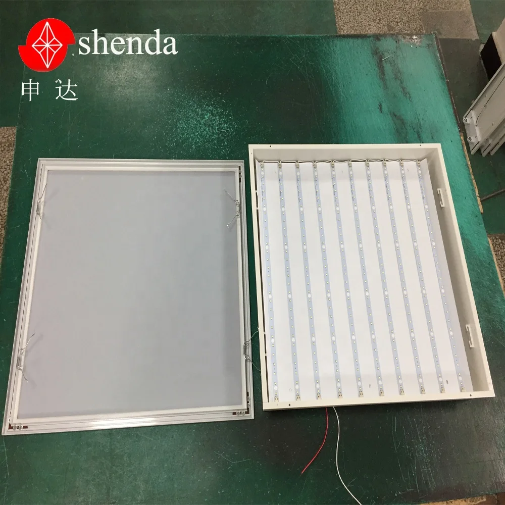 
IP65/IP54 628x628mm 42w cleanroom ceiling flush mount backlight square led panel light 