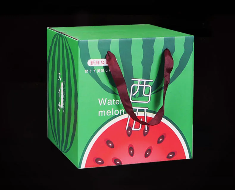 Hot Selling Watermelon Packaging Gift Carton Watermelon Packaging Gift Box Fruit Box Watermelon Packaging Carton Gift Box 1139