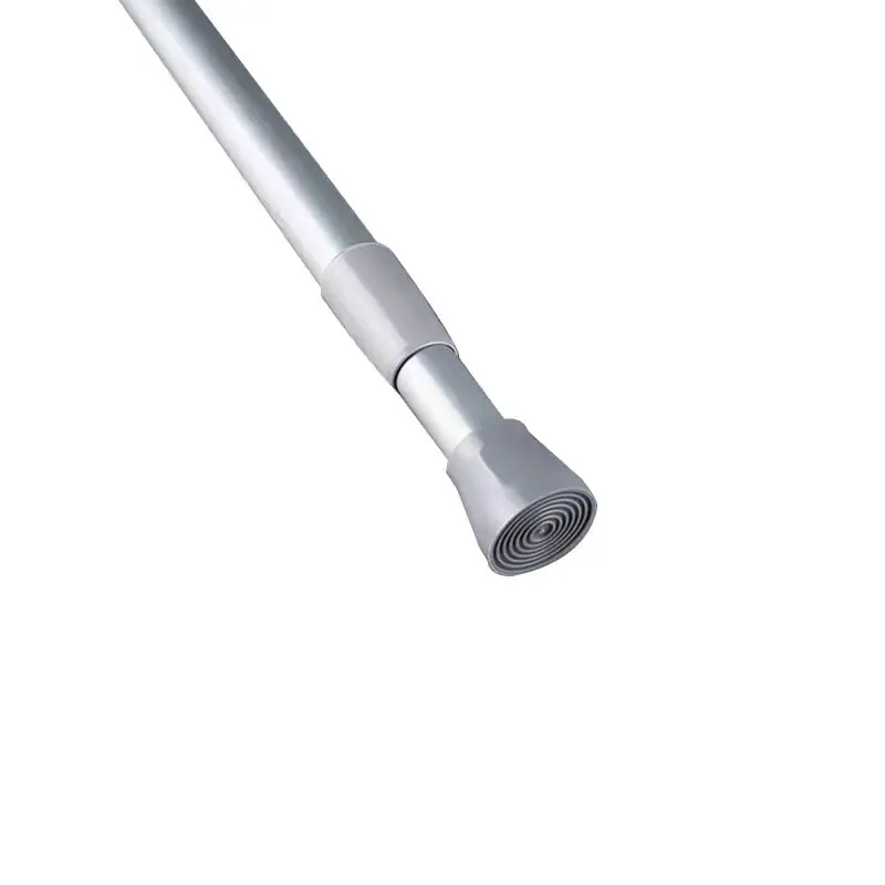 stainless steel extensible innerspring shower curtain rod