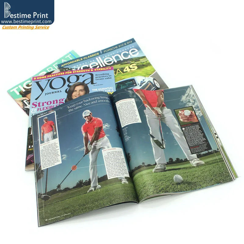 Низкая цена спортивный журнал матовый журнал печать книги журнал печать
