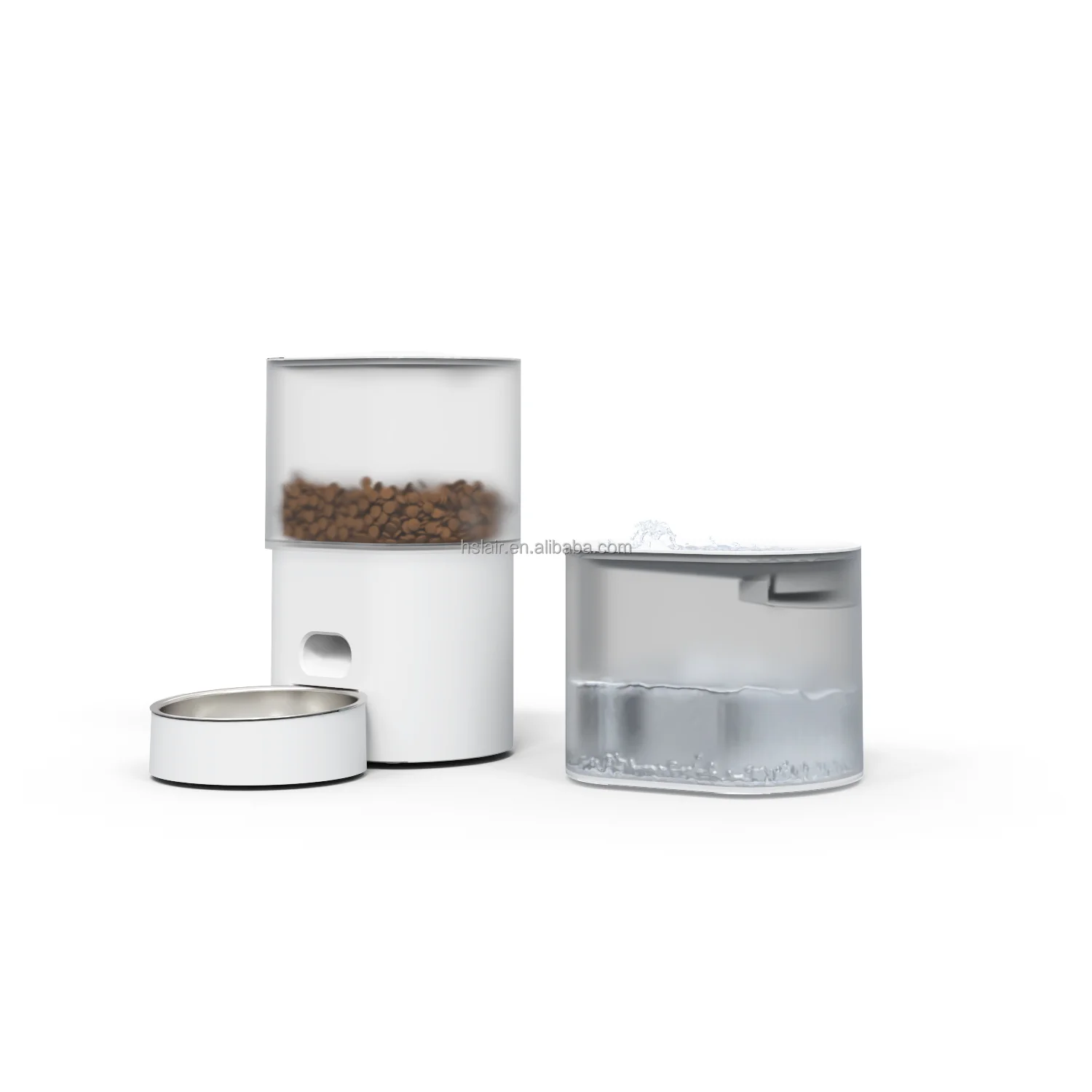 Smart Pet Feeder Water  And Food Large Capacity 2 in 1 Automatic Pet Feeder