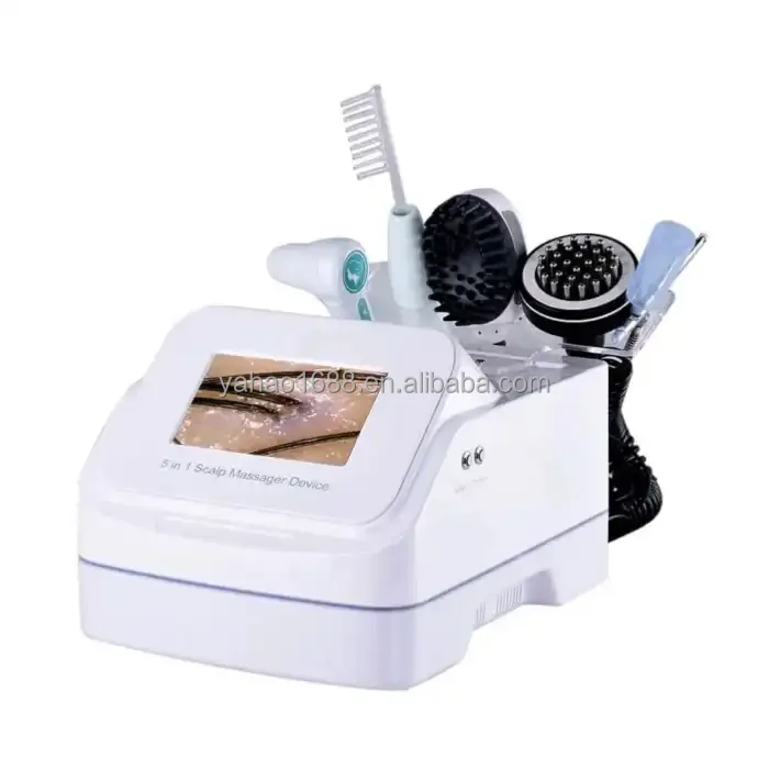 5 in 1 hair spa high frequency scalp analyzer hair maintenance massage machine