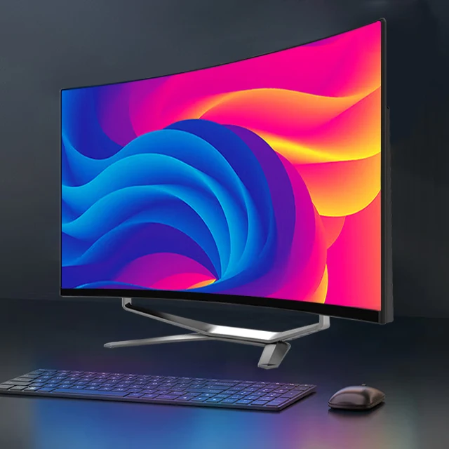 New Product All In One Barebone Pc I7 I5 Desktop Computer Cheap 27 Inch 4g 8g Ram 256g Ssd All-in-one Pc