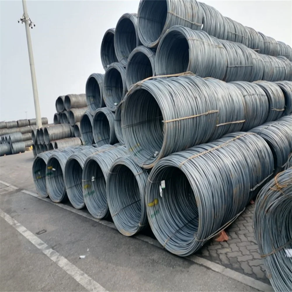 Hot Rolled Sae 1006 1008 1018 Q195 q235 Carbon Steel Wire Rod
