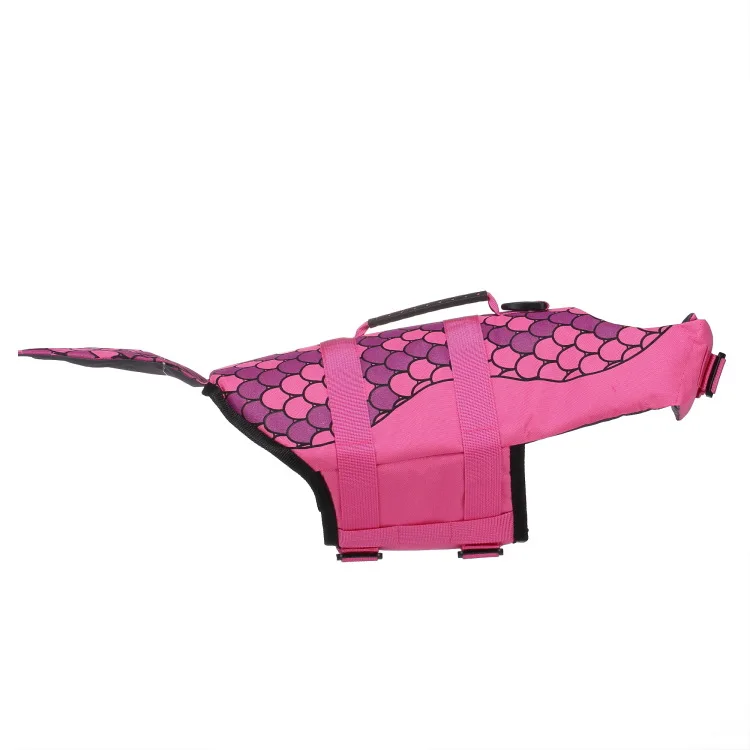 Dog Floating Swimsuit Floating Jacket Chalecos Salvavidas Lifejackets Dog Life Vest Adjustable Dog Shark Swimming Life Jacket