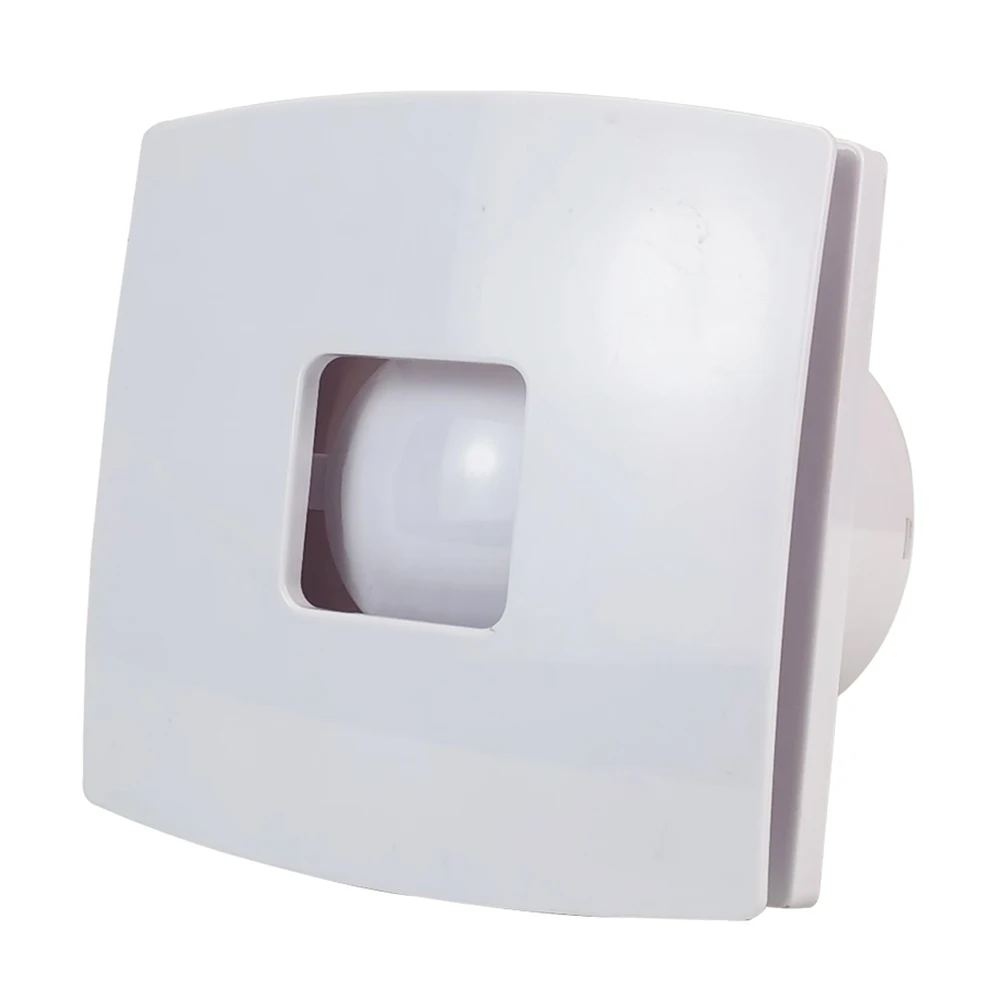 4 5 6 8 Inch Silent Household Wall Window Mounted Auto Shutter Electric Plastic Toilet Bathroom Ventilation Exhaust Fan