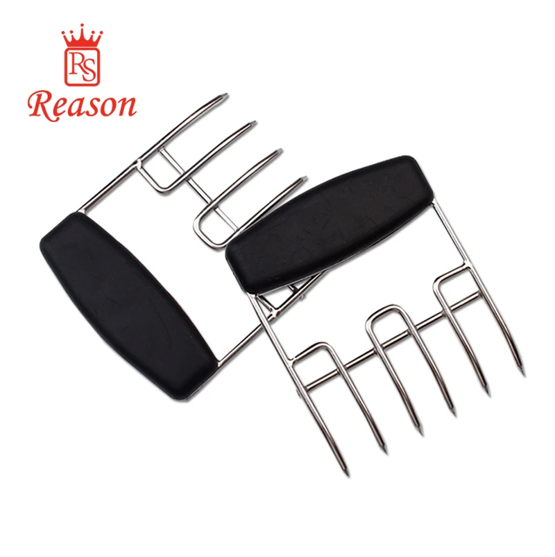Useful Kitchen and BBQ Utensils, Bear Claws BBQ Meat Shredder Metal Stainless Steel Pulled Pork Claws