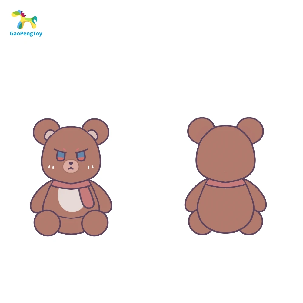 Custom Plushies Bears CE CPC Wholesale Plush Toys Trendy Stress Relief Stuffed Animals for Decoration