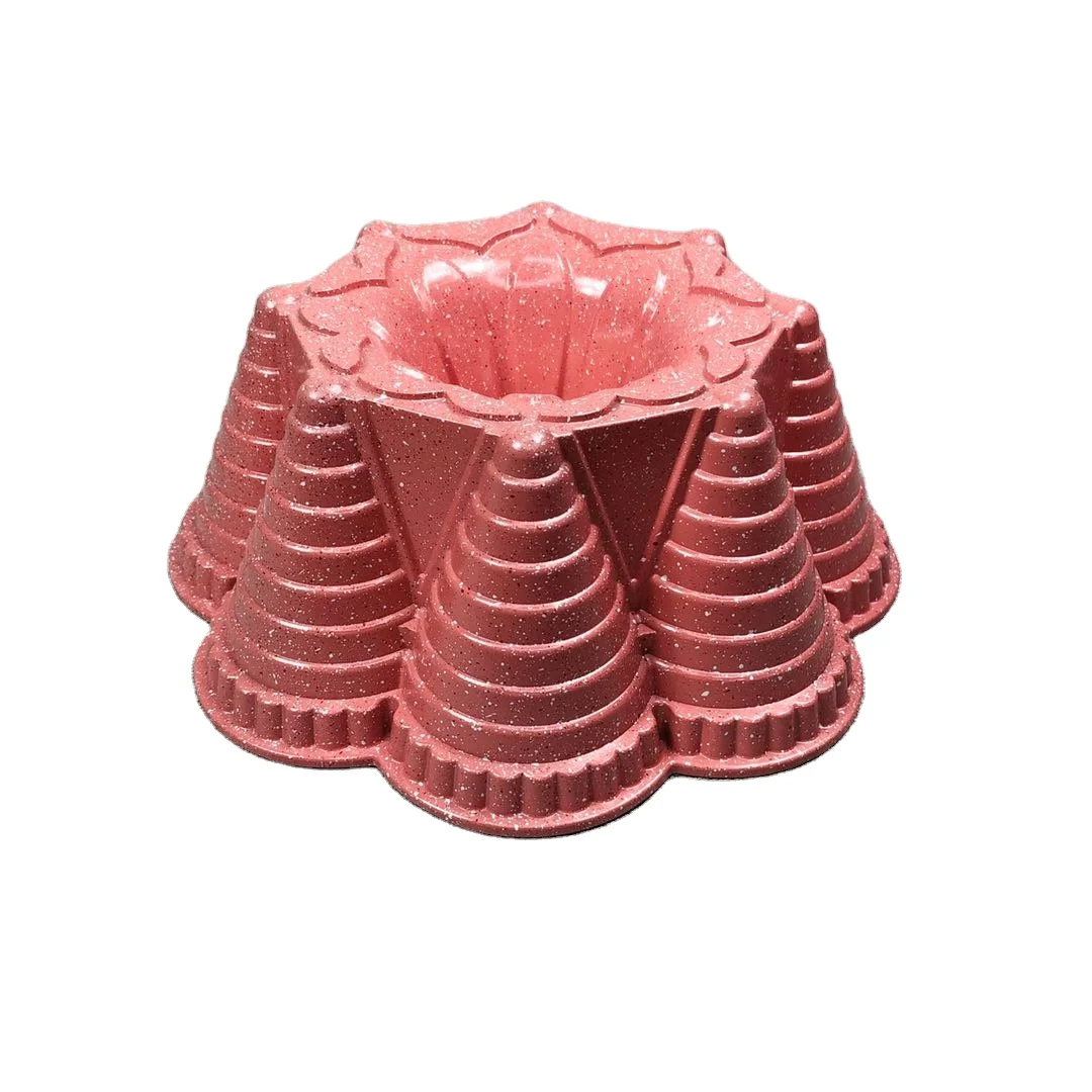 Die Cast Aluminum Bakeware Bundt Pan Nonstick Cake Baking Pan for Home Kitchen and Catering
