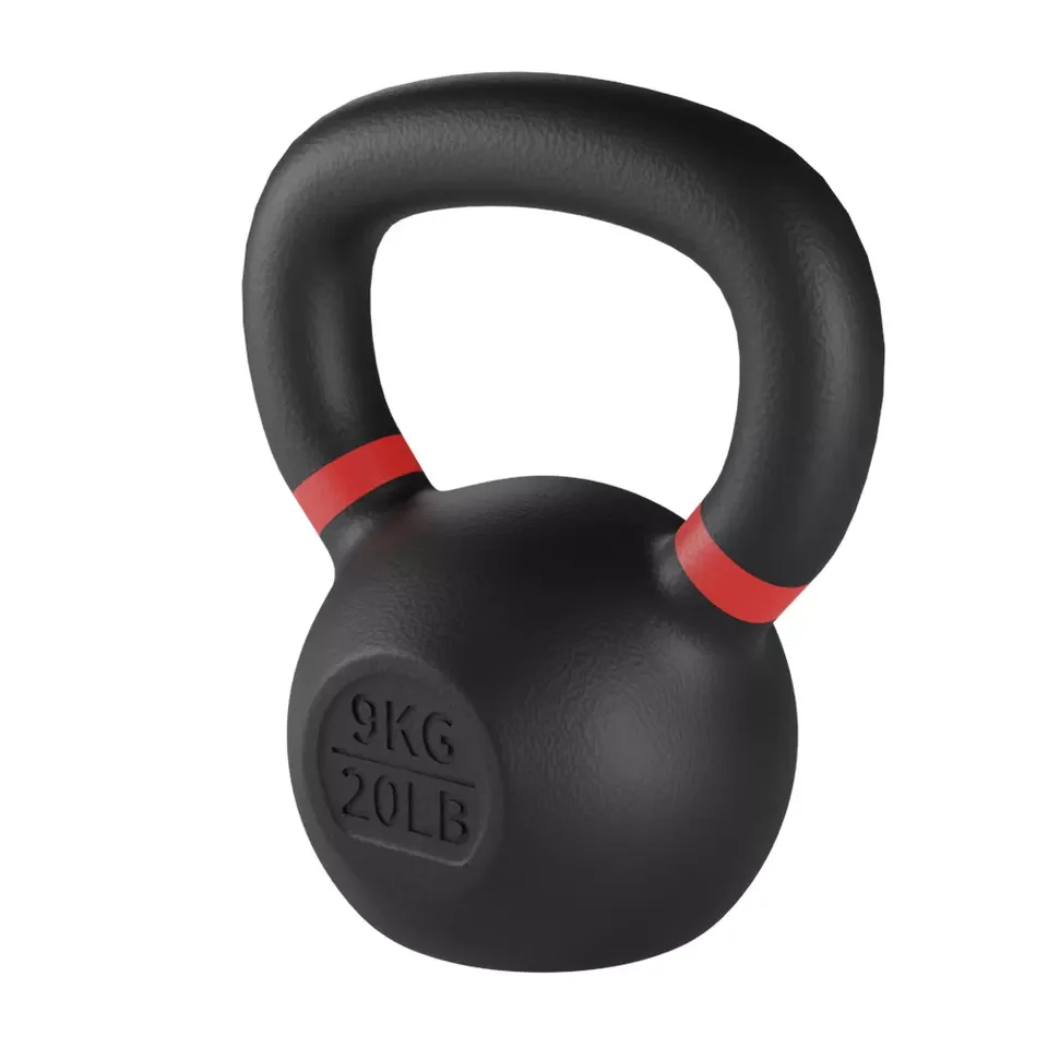 Free Weight 2-40kg Strength Training Cast Iron Powder Coated Competition Kettlebell Set