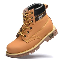 Safety Shoes Work Goodyear Leather Work Safety Boots